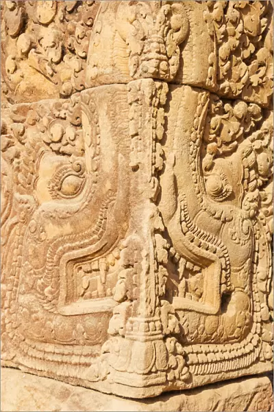 Elephant bas relief carving, Banteay Srei