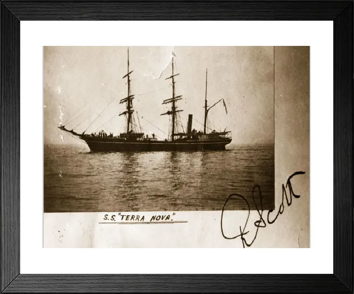 Framed Print : SS Terra Nova Print, 11th February 1913 Framed Print : SS Terra Nova Print, 11th February 1913