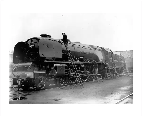 LMR Train. London Midland Regional Railways locomotive