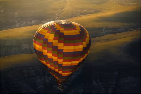 Big balloon over Cappadocia