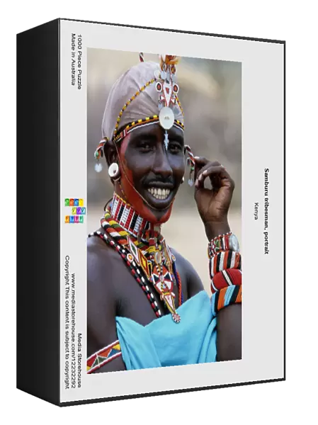 Samburu tribesman, portrait