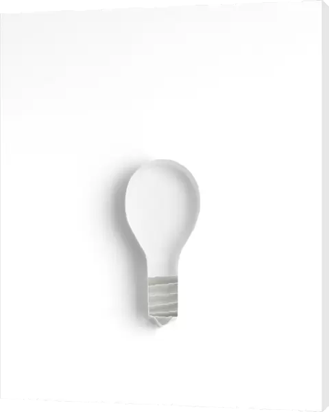 Origami lightbulb