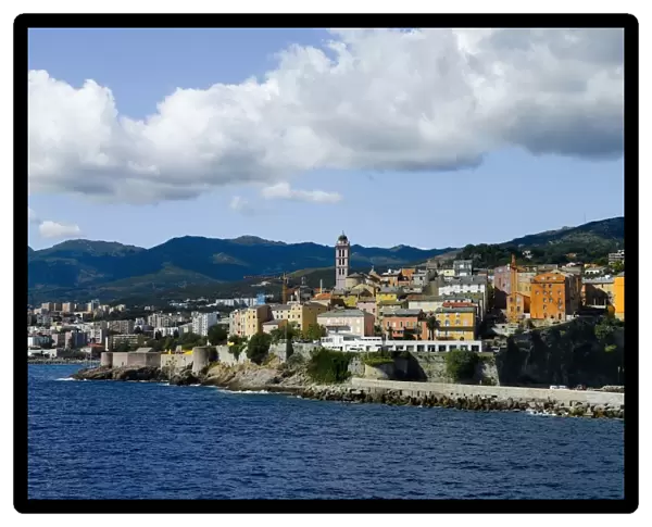 Townscape, Bastia, Corsica, France
