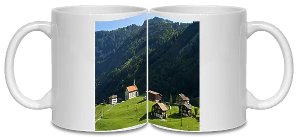 Village of Durrenboden-Bisisthal, Canton of Schwyz, Switzerland