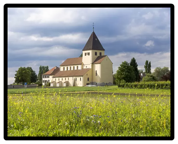 Church of St. George, Oberzell, Reichenau, UNESCO World Cultural Heritage Site, Baden-Wuerttemberg, Germany