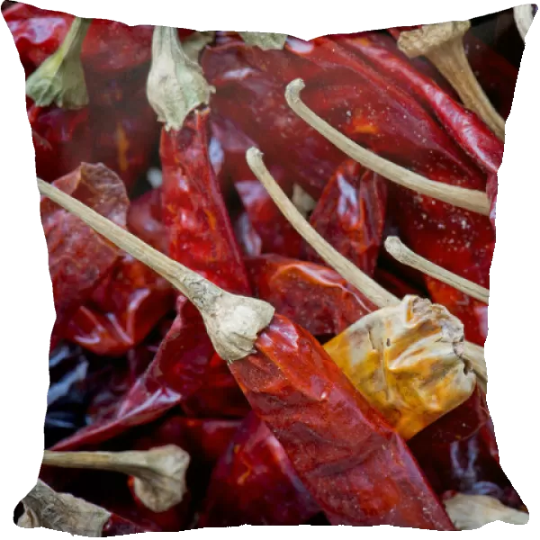 Dried red chili, Kerala, India