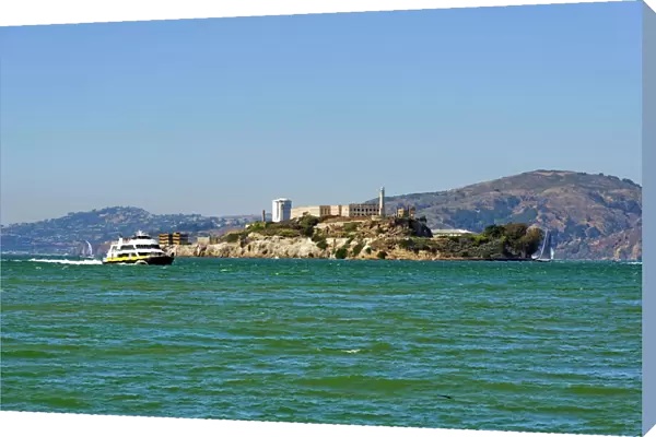Alcatraz, a former prison island, San Francisco, California, USA