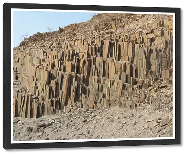 Organ Pipes, basalt rock, Damaraland, Namibia