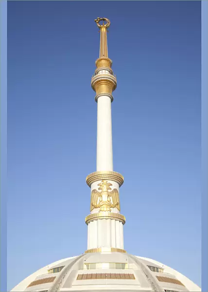 Independence Monument, Ashgabat, Ashkhabad or Asgabat, Ahal Province, Turkmenistan