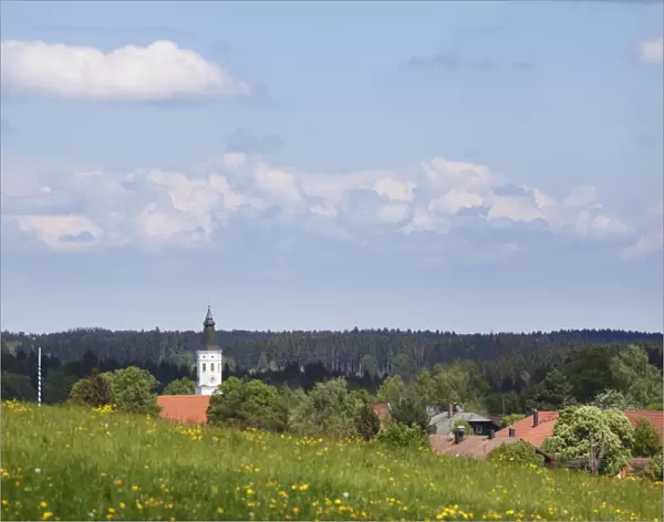 Degerndorf, Muensing community, Upper Bavaria, Bavaria, Germany, Europe
