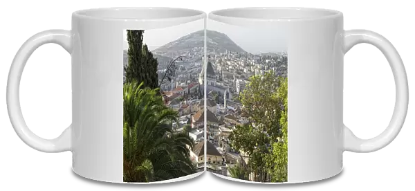 Nazareth, Nazareth, with the Catholic Basilica of the Annunciation, in the North District of Israel in the historical landscape of Galilee, Middle East