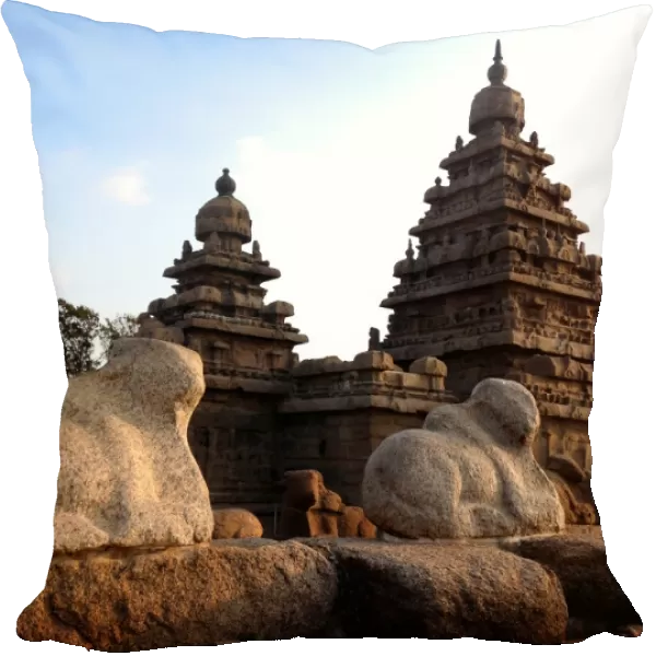 Shore temple at Mahabalipuram in early morning