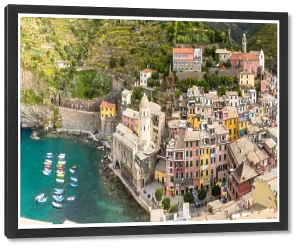 Vernazza the jewel of Cinque Terre, Italy