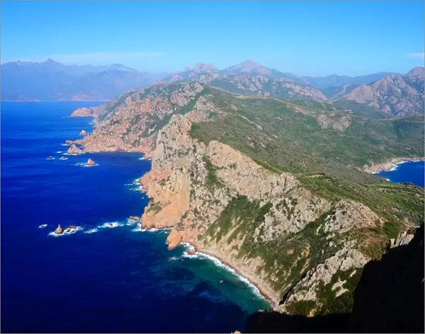 Capo Rosso and Surroundings, Corsica, France