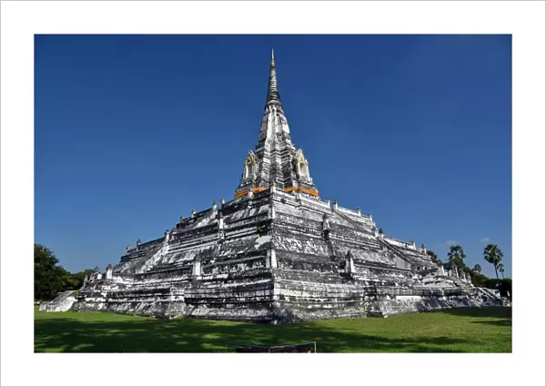 Wat Phukhao Thong temple Unesco World Heritage Ayutthaya Thailand