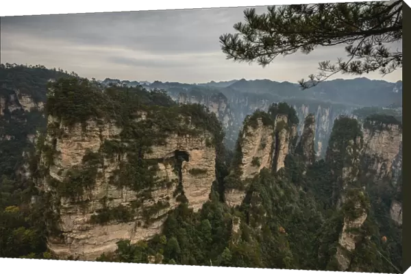 Zhangjiajie peak cliffs