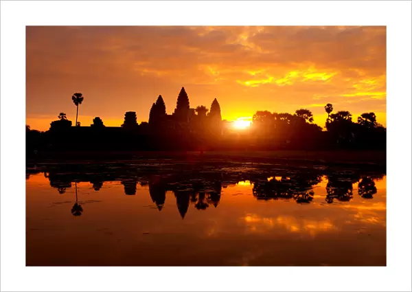 Sunrise over Angkot Wat, Cambodia