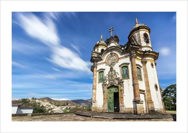 Historical town Ouro Preto, UNESCO world heritage
