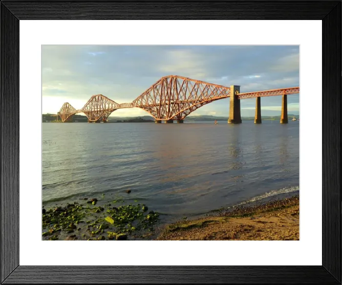 Framed Print : The Firth of Forth Railway Bridge Print (South) Framed Print : The Firth of Forth Railway Bridge Print (South)