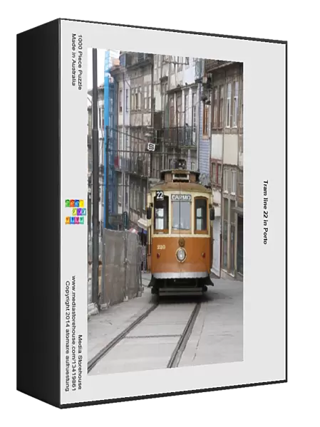 Tram line 22 in Porto