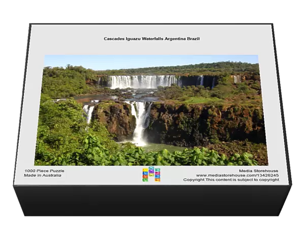 Cascades Iguazu Waterfalls Argentina Brazil
