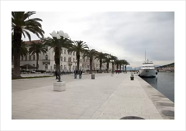 View of the Trogir Waterfront
