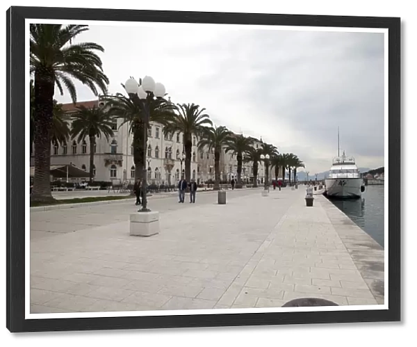 View of the Trogir Waterfront