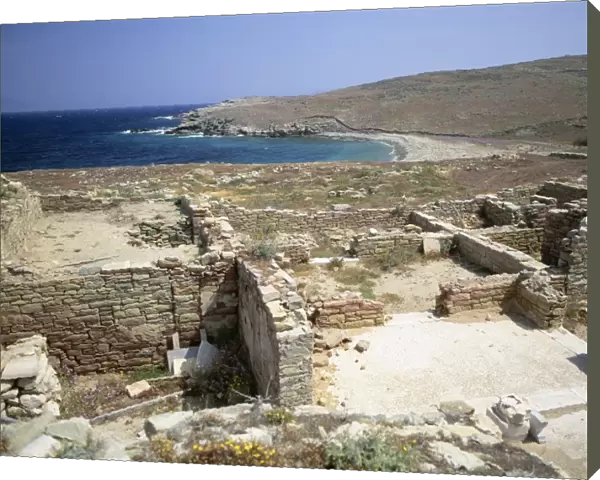 Ruins at Delos, Greece