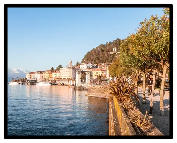 Bellagio waterfront, lake Como, Italy