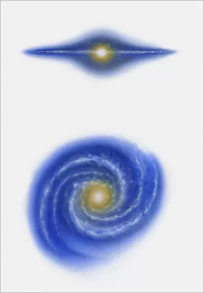 Illustration of Milky Way