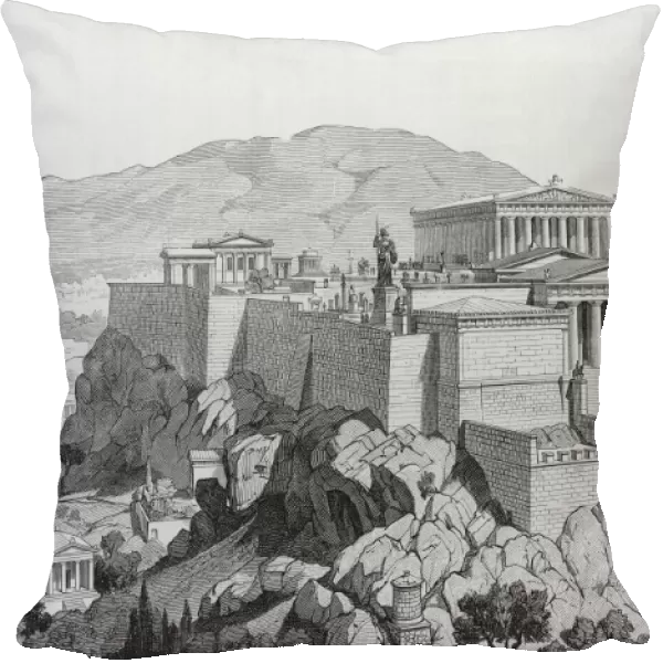View Of The Acropolis