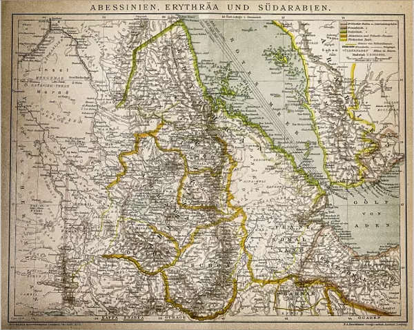 Abyssinia, Eritrea and South Arabia
