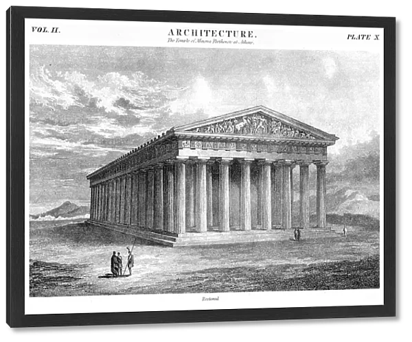 The Pantheon engraving 1878