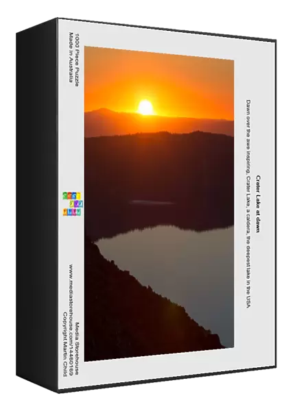 Crater Lake at dawn