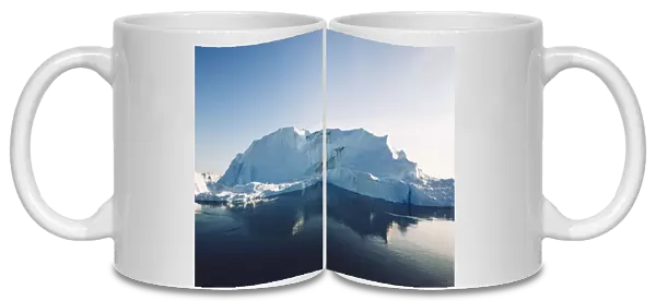 Ilulissat Kangia Icefjord iceberg reflection
