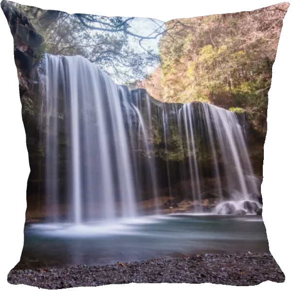 Nabegataki Waterfall in oguni, kyushu japan