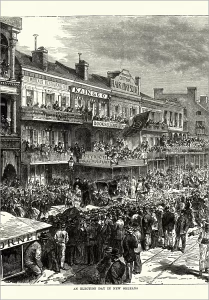 Election Day in New Orleans, 19th Century