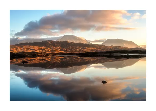 Lochan na h-Achlaise Reflections Panoramic #2 crop