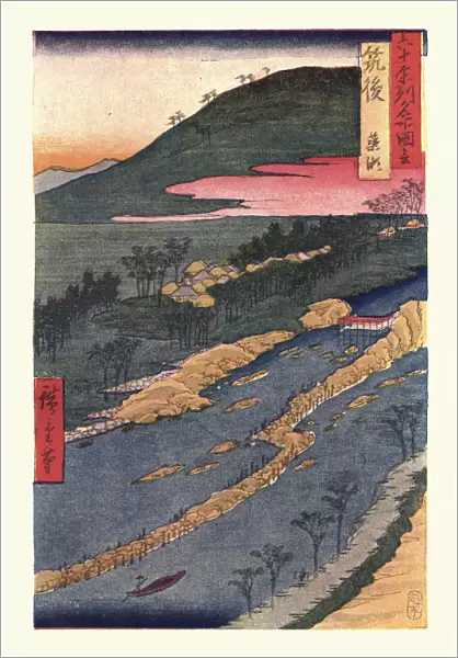 Japanese Landscape by Hiroshige