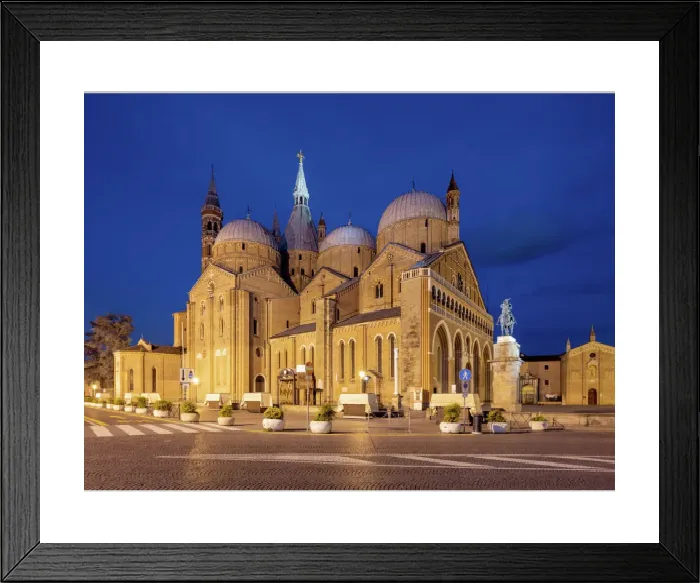 Framed Print : Basilica of Saint Anthony of Padua Print Framed Print : Basilica of Saint Anthony of Padua Print