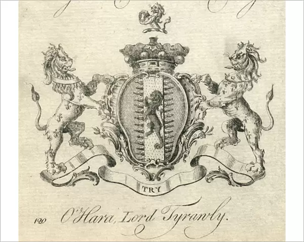 Coat of Arms O Hara Lord Tyrawly Tyrawley
