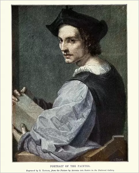 Portrait of a Young Man, Andrea del Sarto, 16th Century