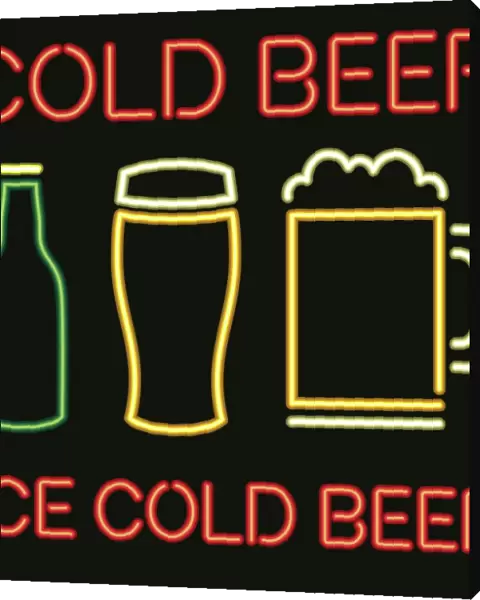 Neon Beer Signage
