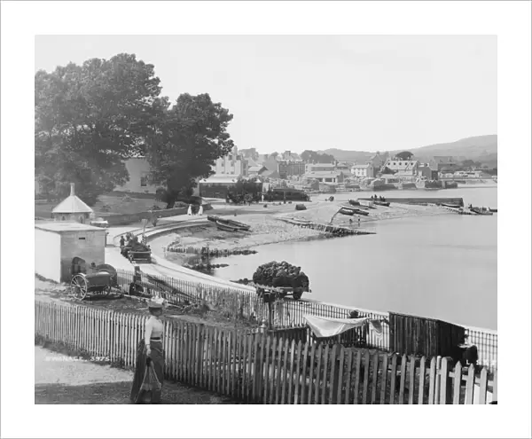 Swanage, Dorset, circa 1910. (Photo by London Stereoscopic Company / Hulton