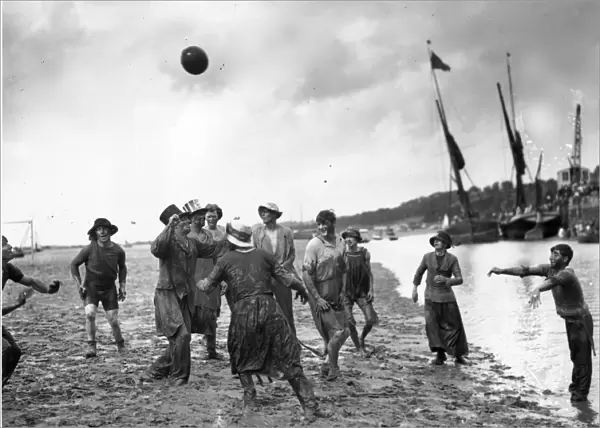 Football In Mud
