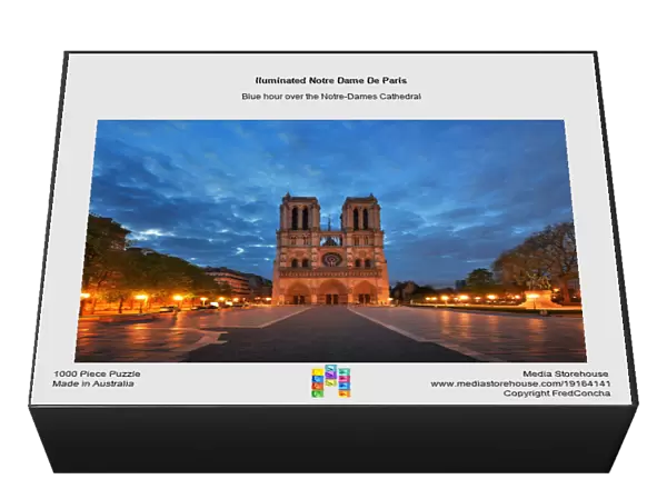 lluminated Notre Dame De Paris