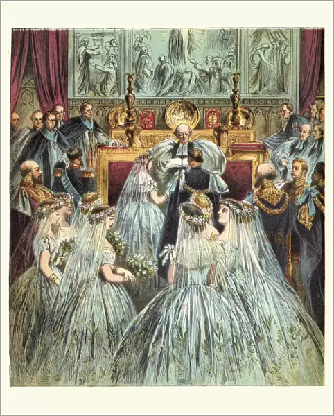 Queen Victorias wedding to Prince Albert