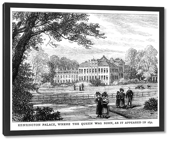 Kensington Palace, London, in 1831