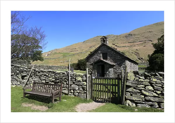 Martindale Old Church, Martindale valley, Lake District National Park, Cumbria
