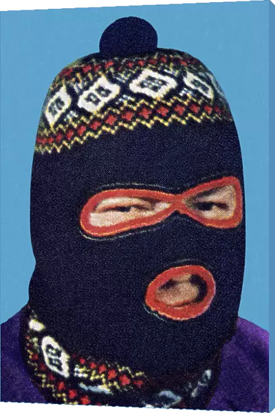 Man Wearing Face Mask